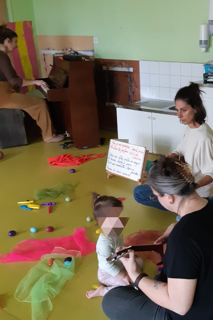 Semaine musicale à la crèche